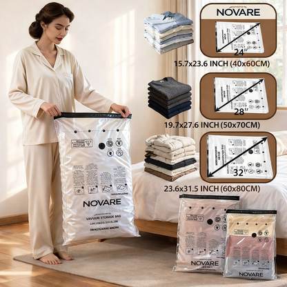 NOVARE™ Vacuum Storage Bags